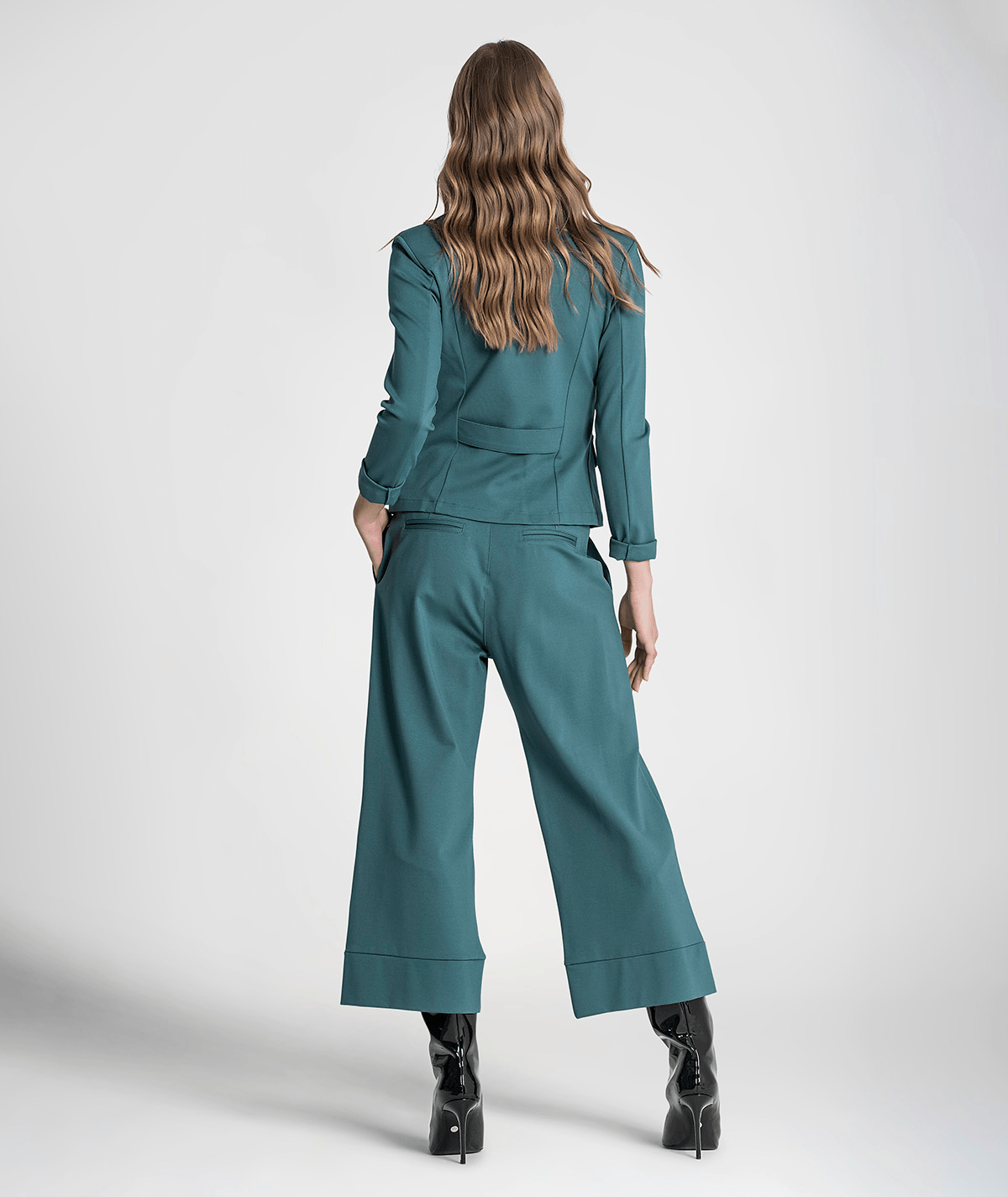 Blazer curto com botões 6198
