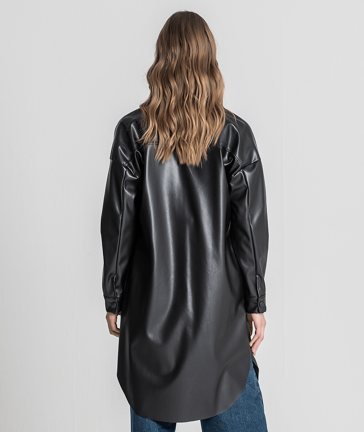 Vestido camiseiro com molas 6209