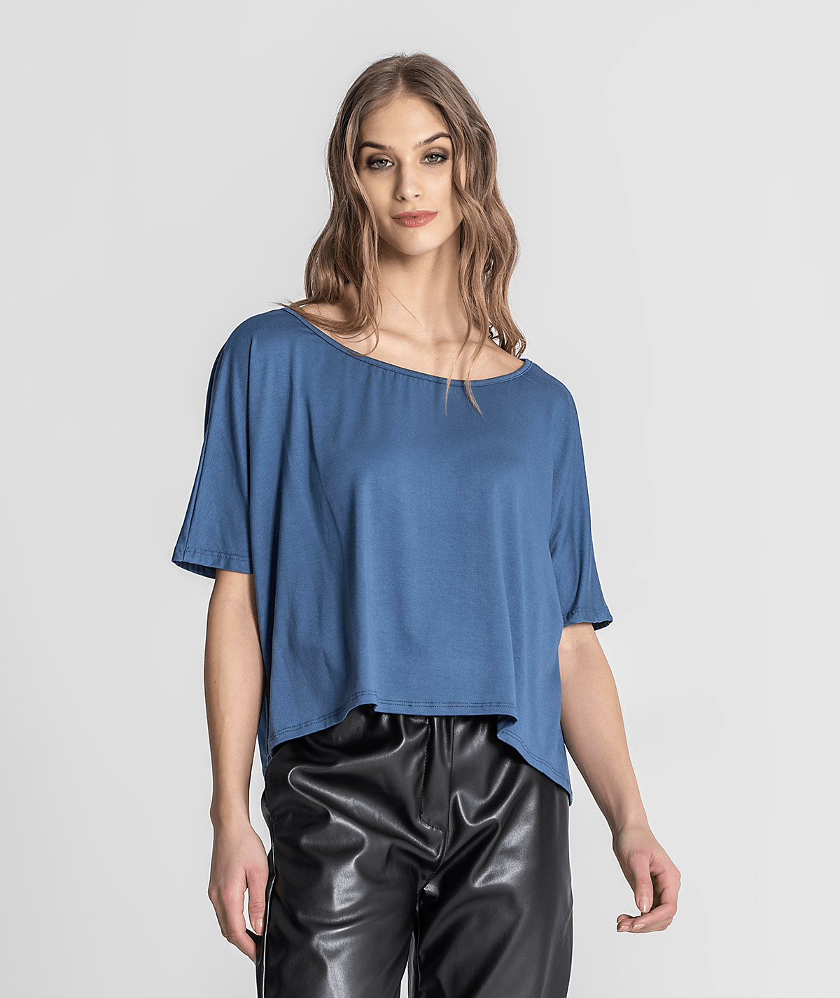 T‐shirt decote redondo 6214