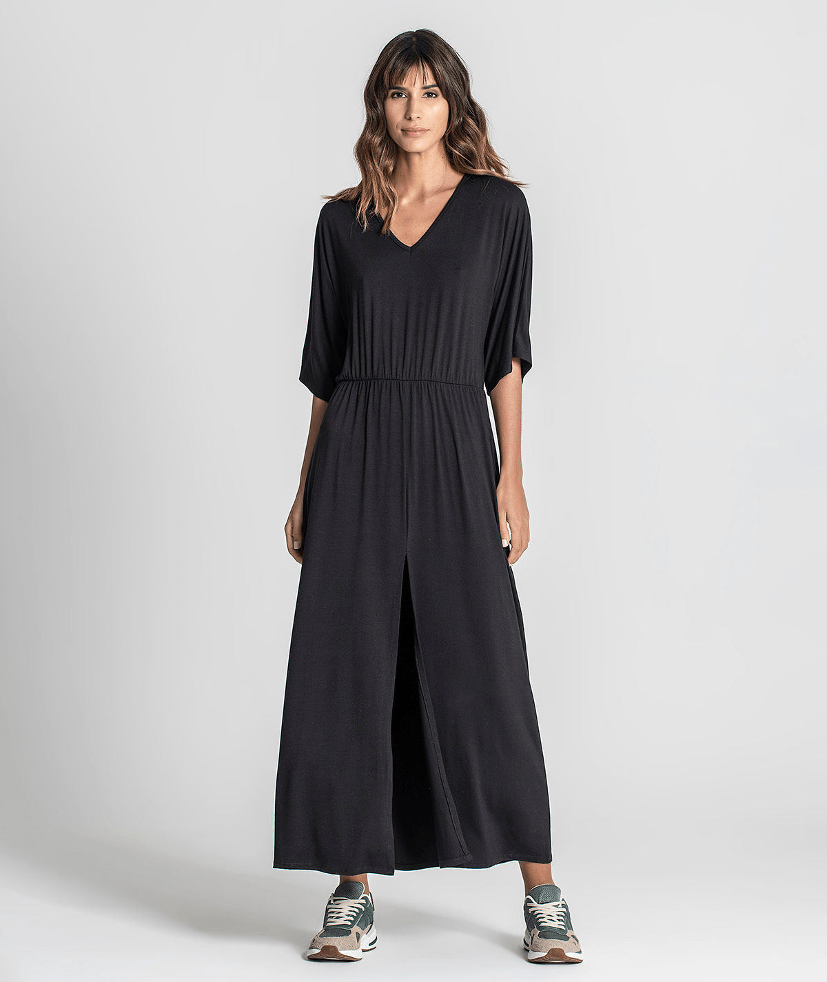 Vestido com atilho nas costas 6218