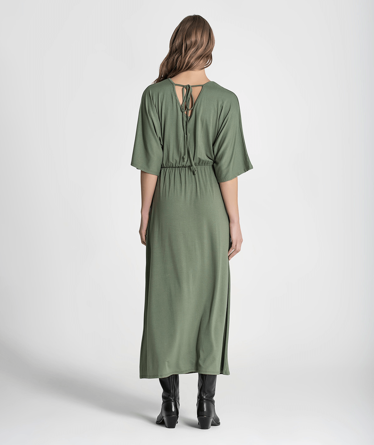 Vestido com atilho nas costas 6218