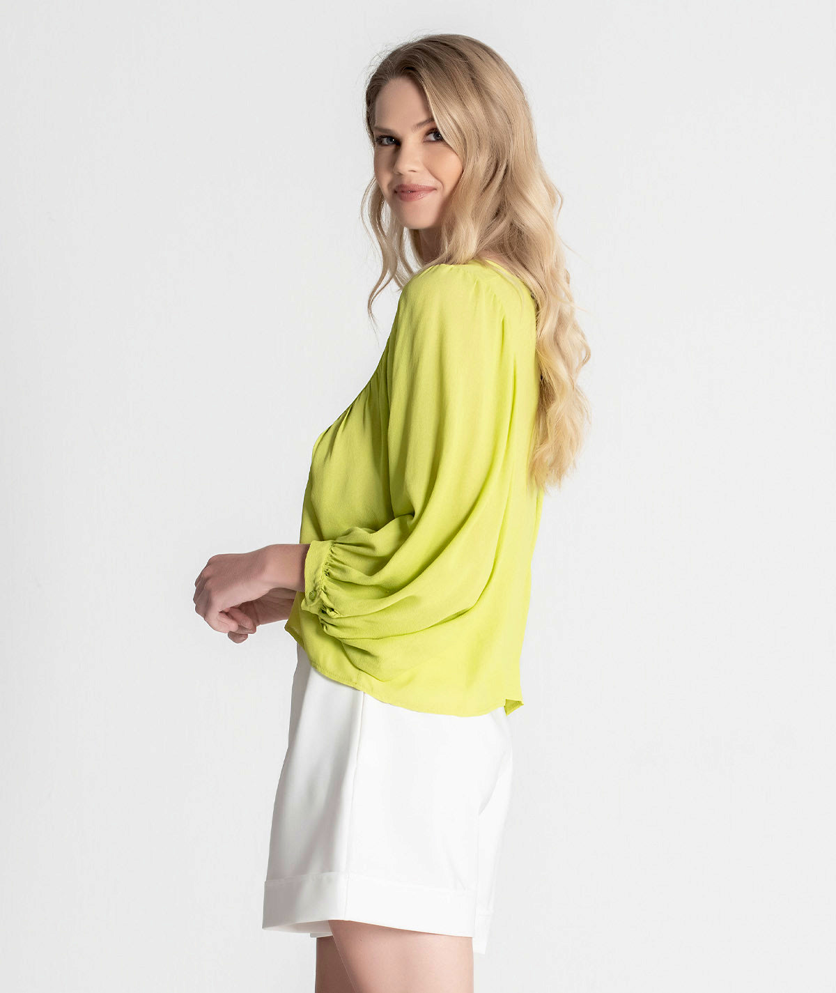 Blusa com franzido na frente 6223