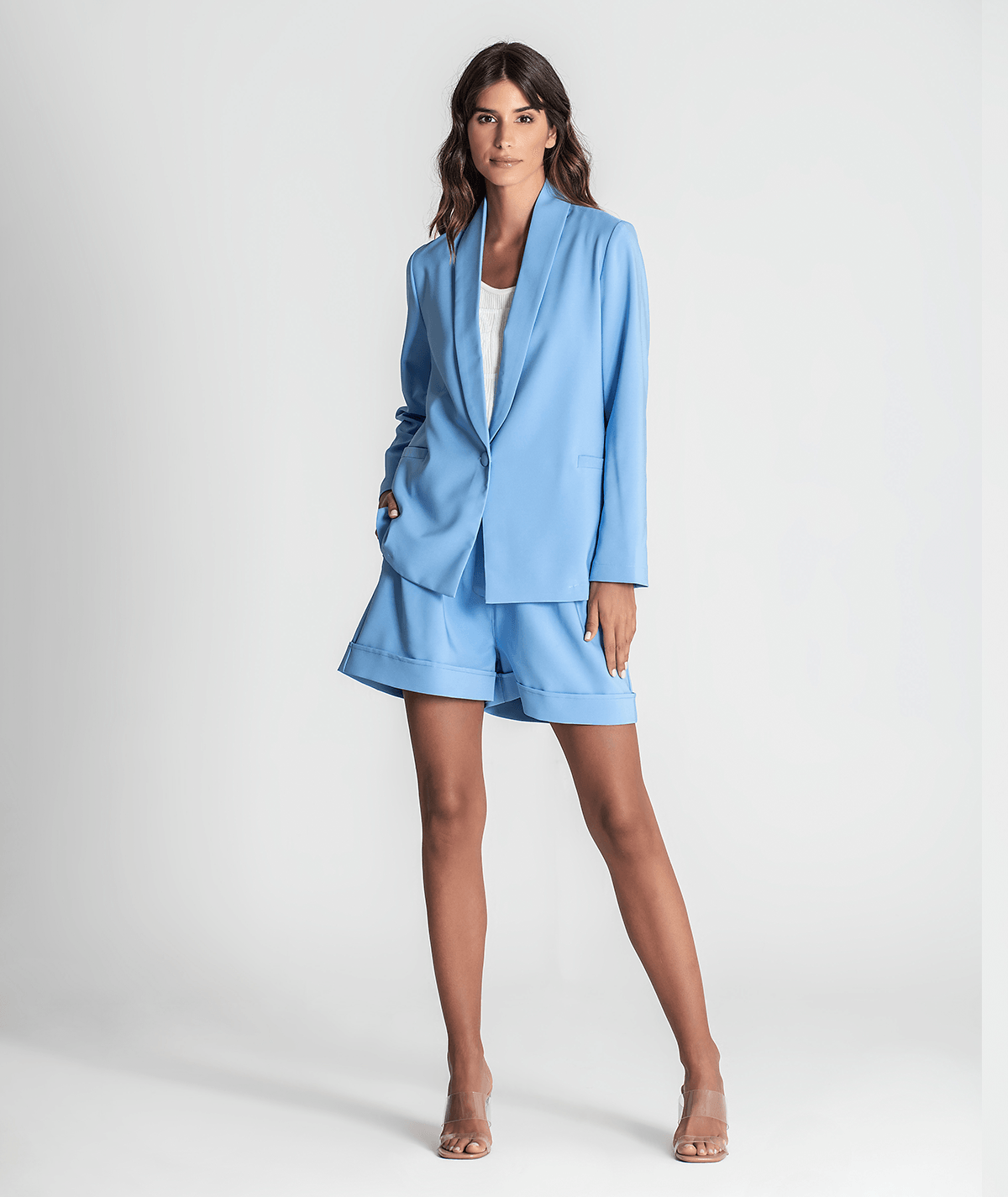 Blazer com botão 6226