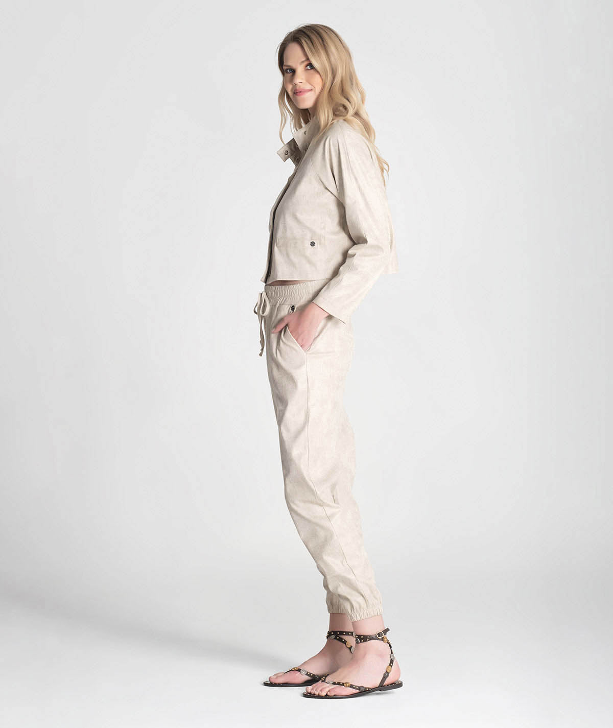 Jacket with front snaps 6229
