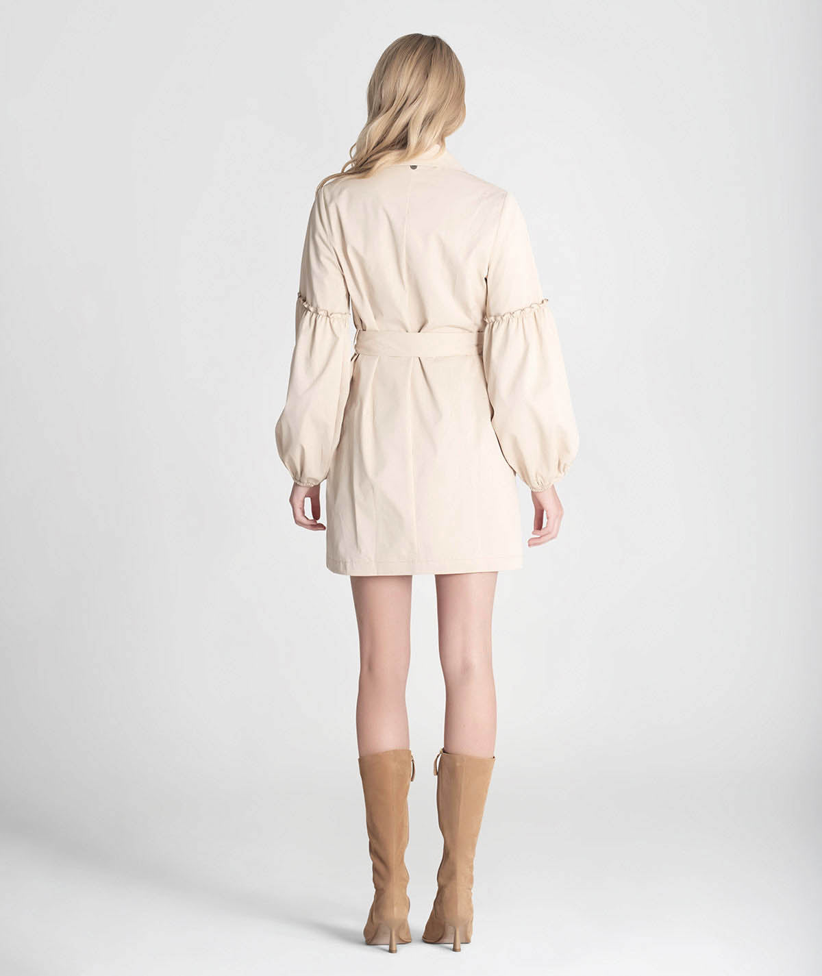 Gabardine mangas balão 6250