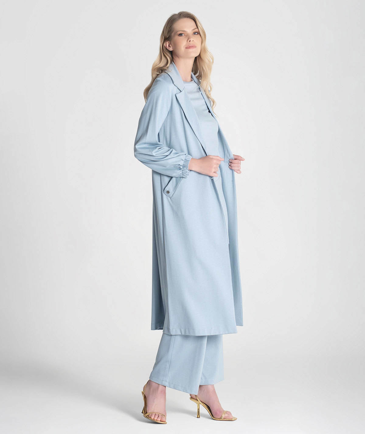 Long coat with buttons down the front 6252
