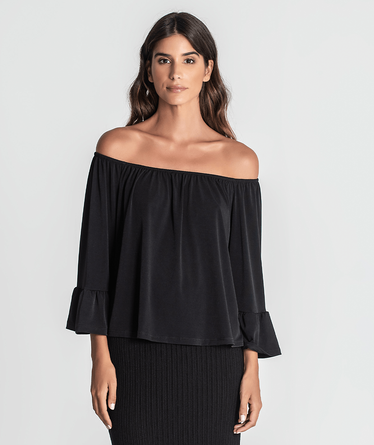 Off-the-shoulder blouse 6264