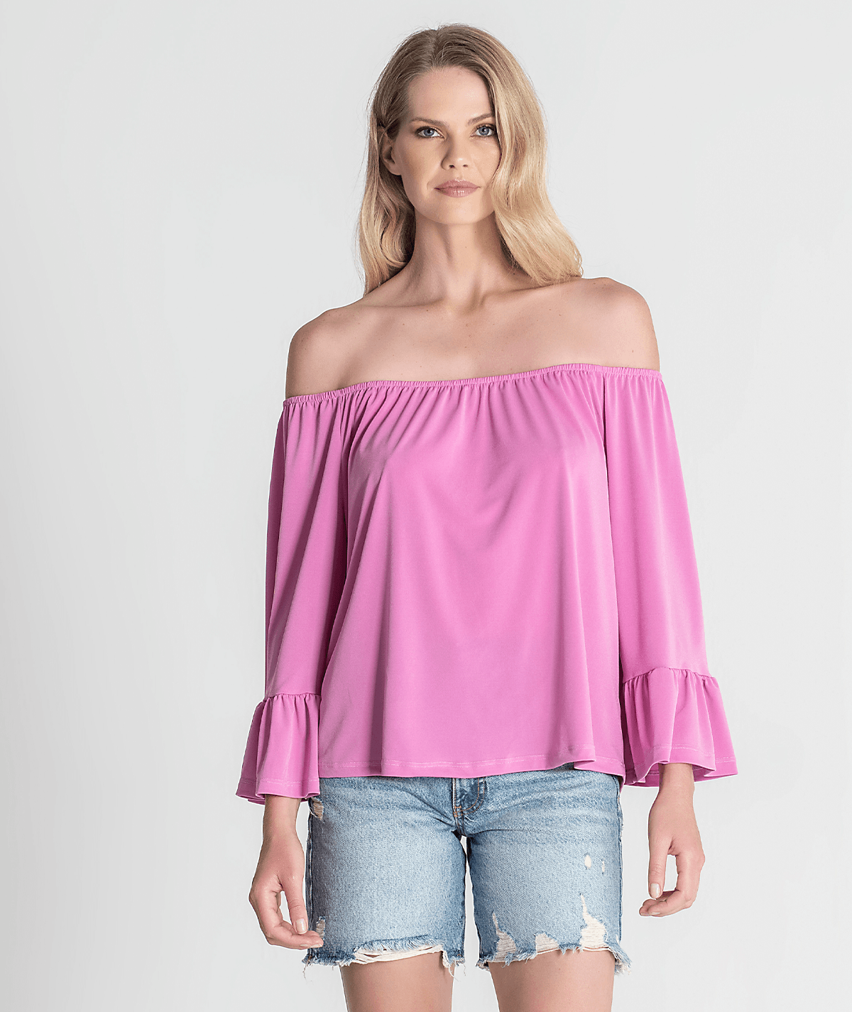Off-the-shoulder blouse 6264