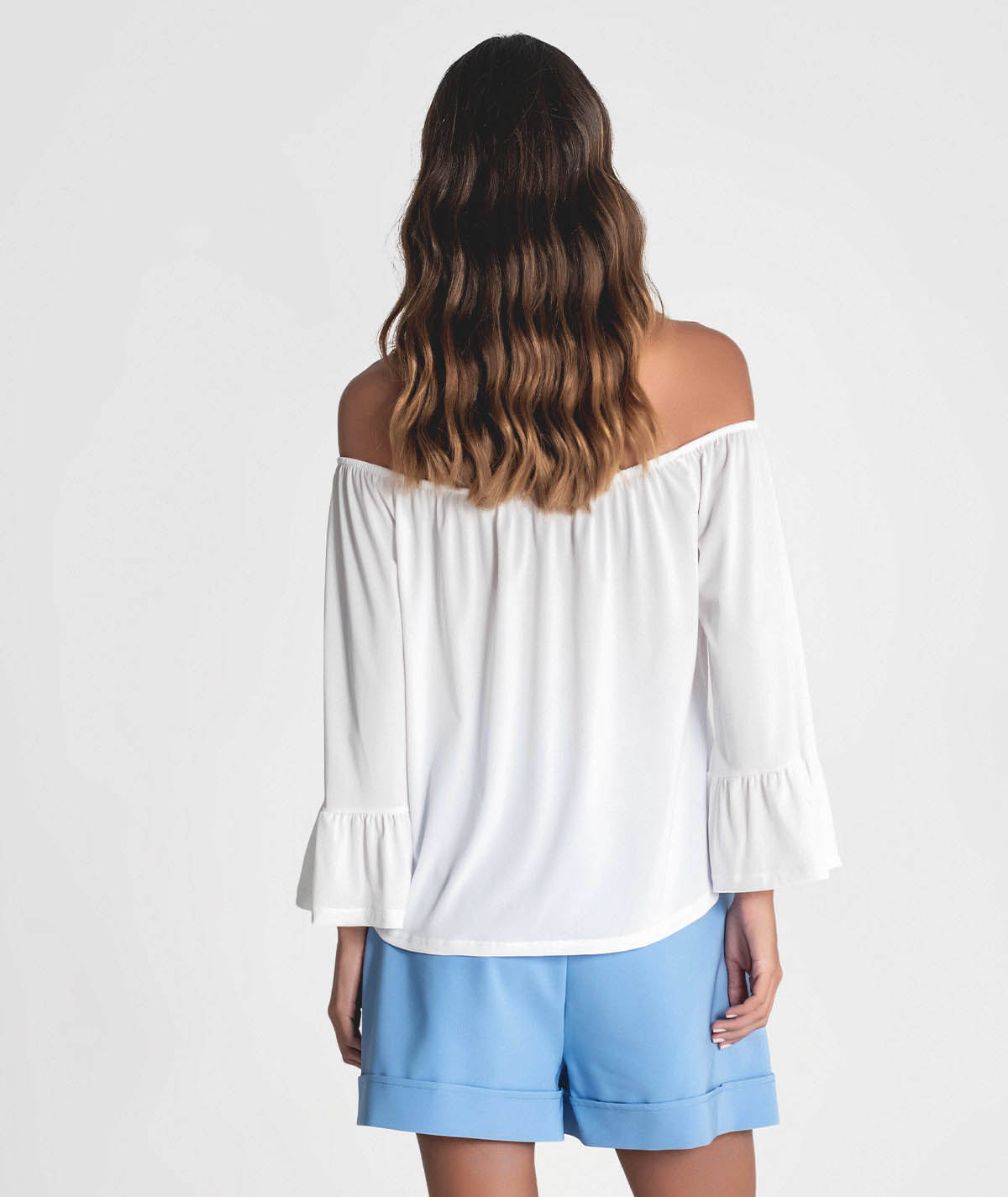 Off-the-shoulder blouse 6264
