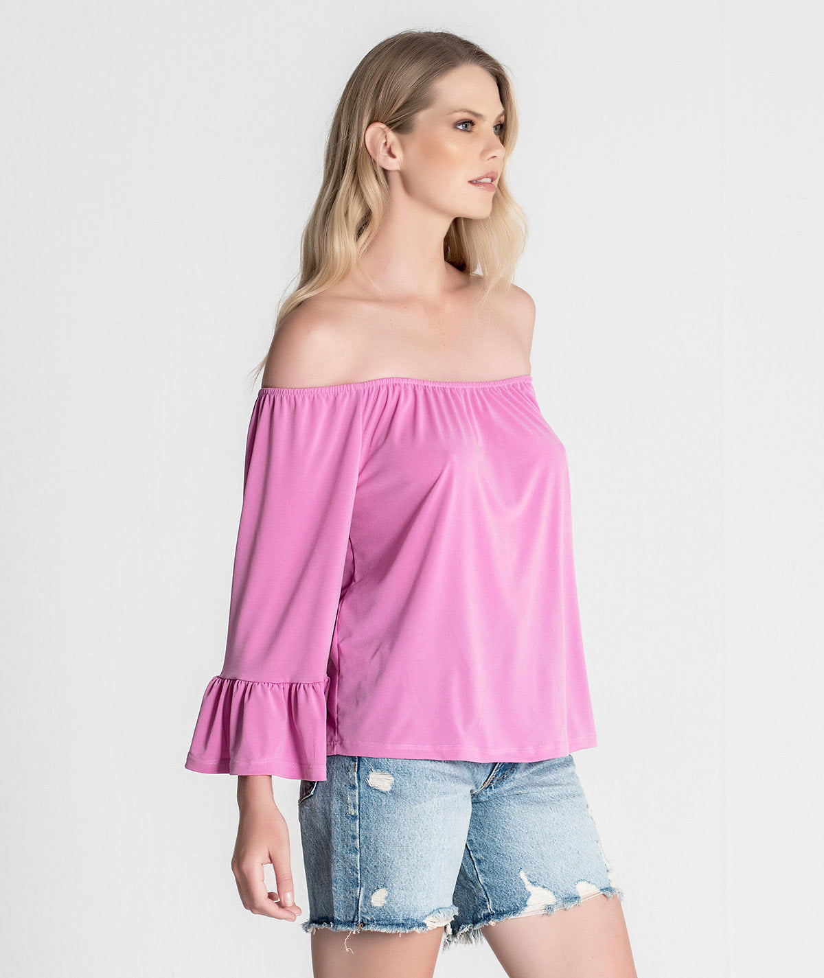 Off-the-shoulder blouse 6264