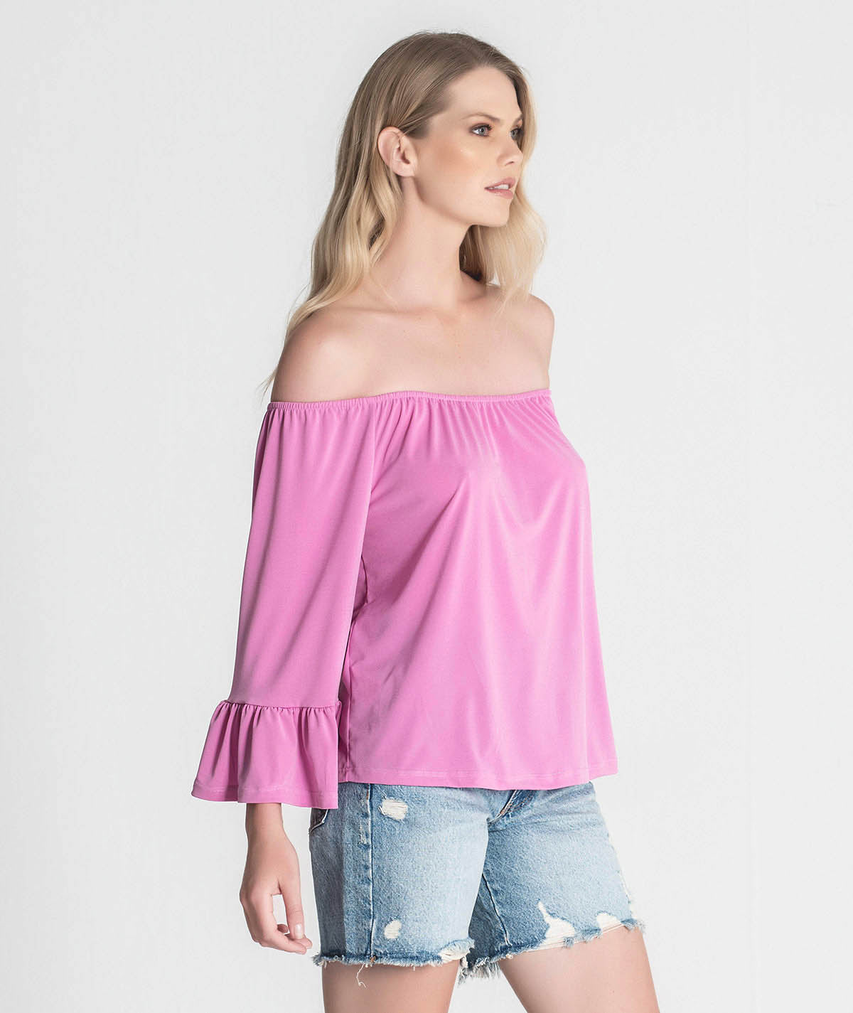 Off-the-shoulder blouse 6264