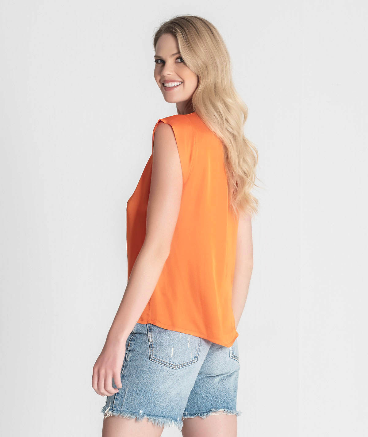 Blusa decote em v 6274