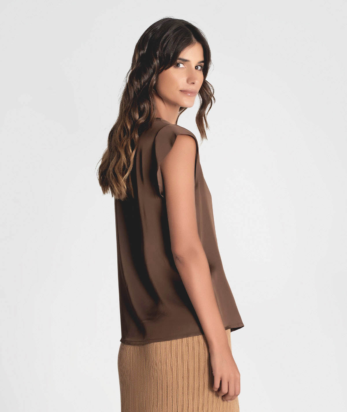 Blusa decote em v 6274