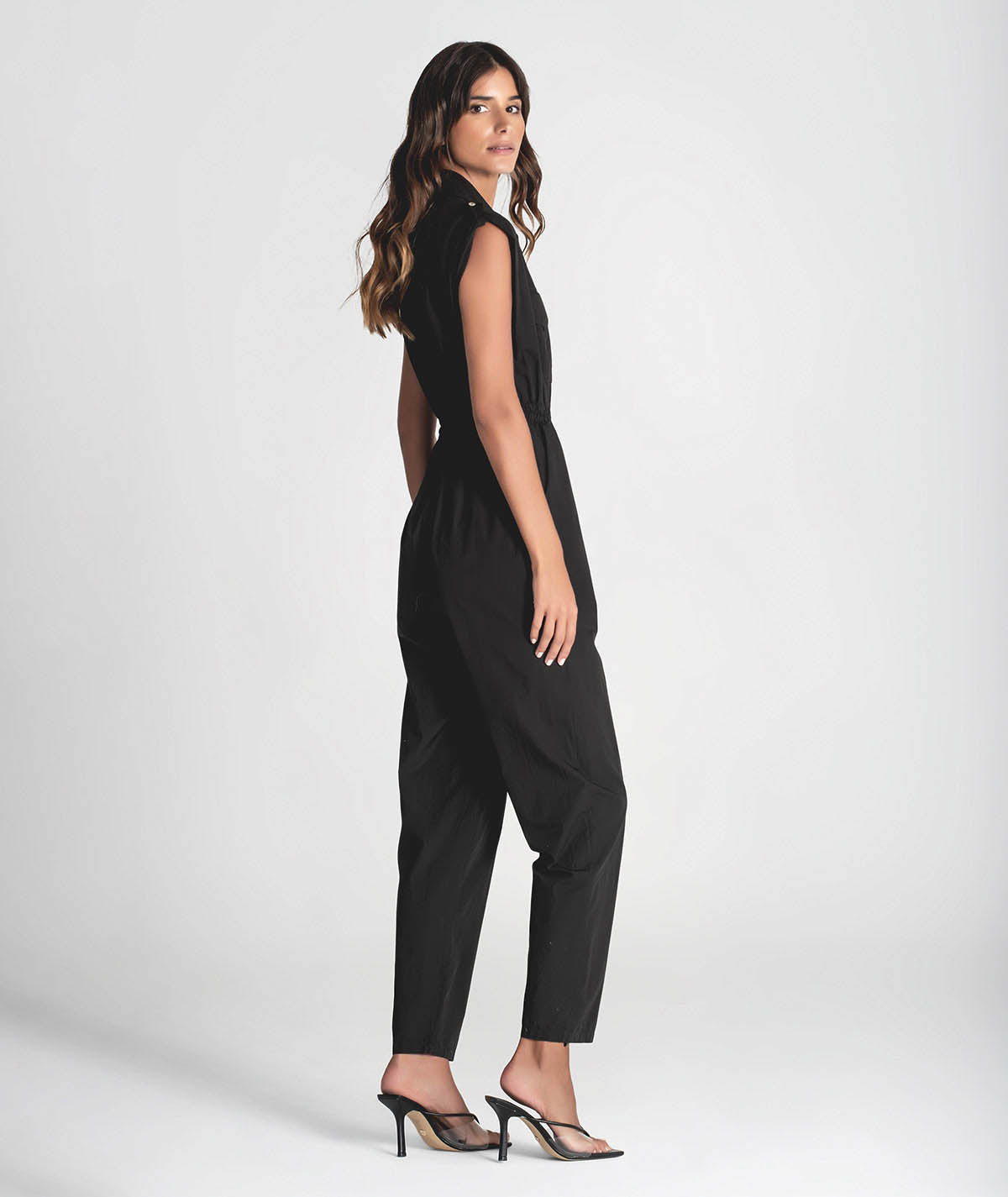 Jumpsuit with buttons down the front 6285
