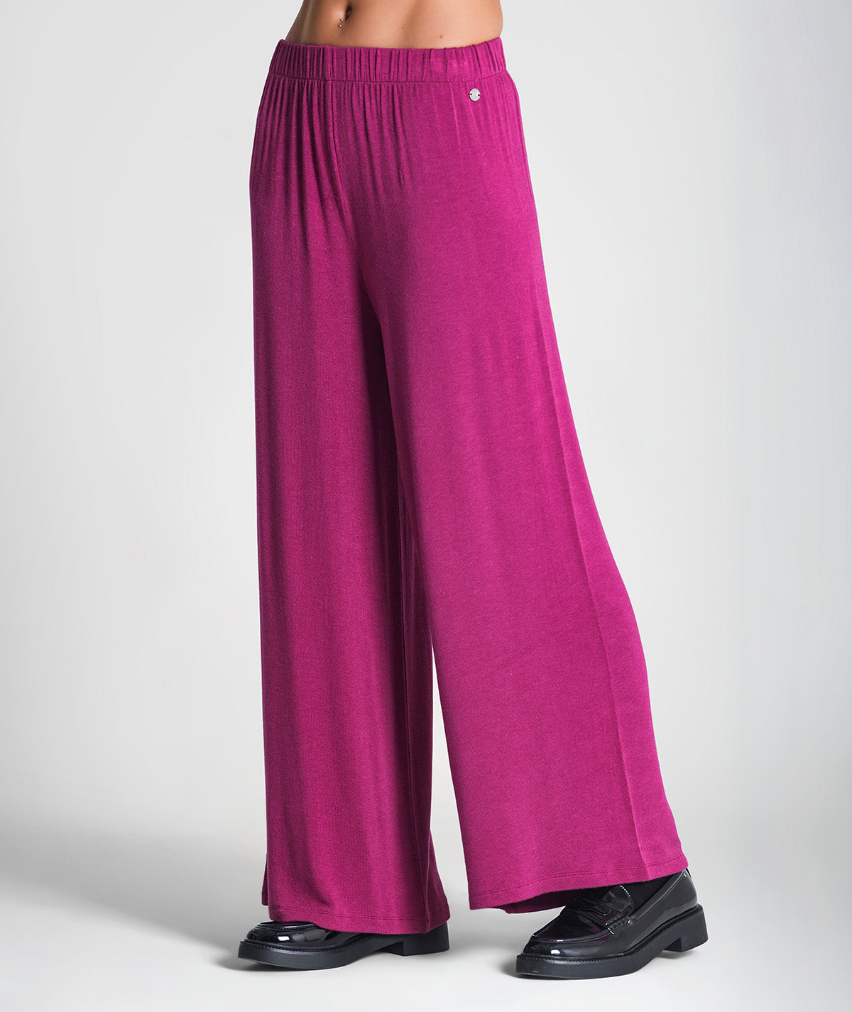 Calças com elástico na cintura 6299