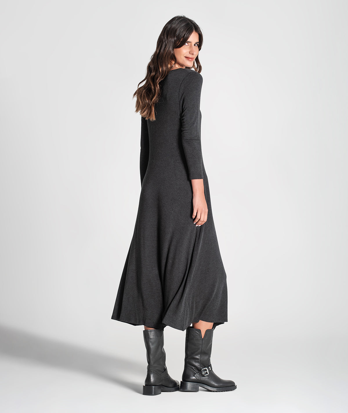 Vestido decote em v 6300