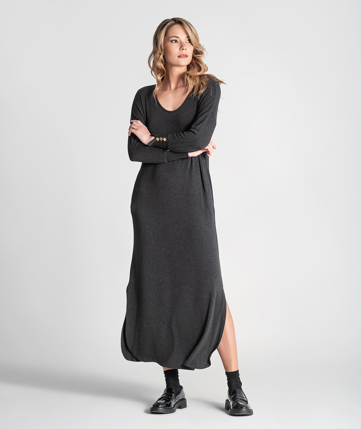 Vestido com bolsos 6301