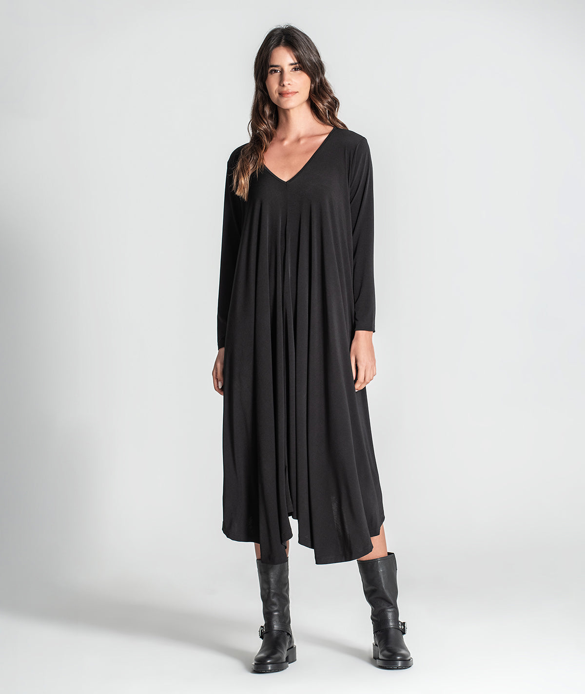 Vestido decote em v 6307