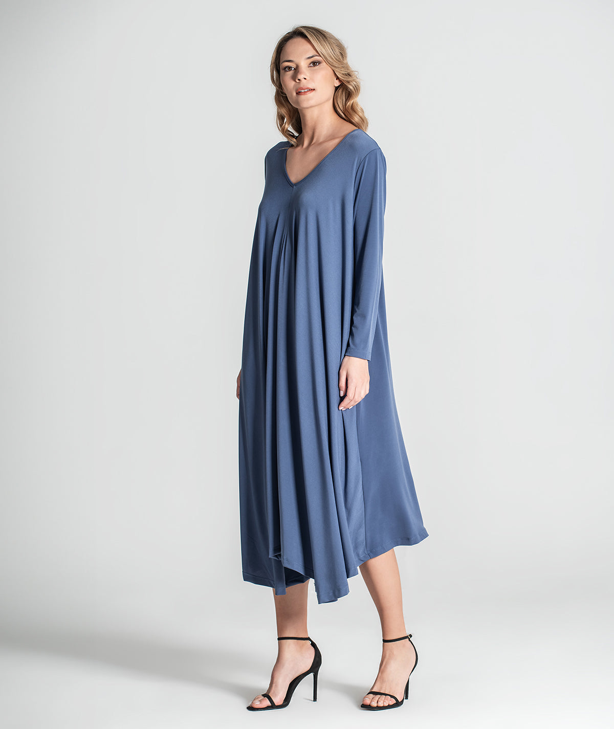 Vestido decote em v 6307