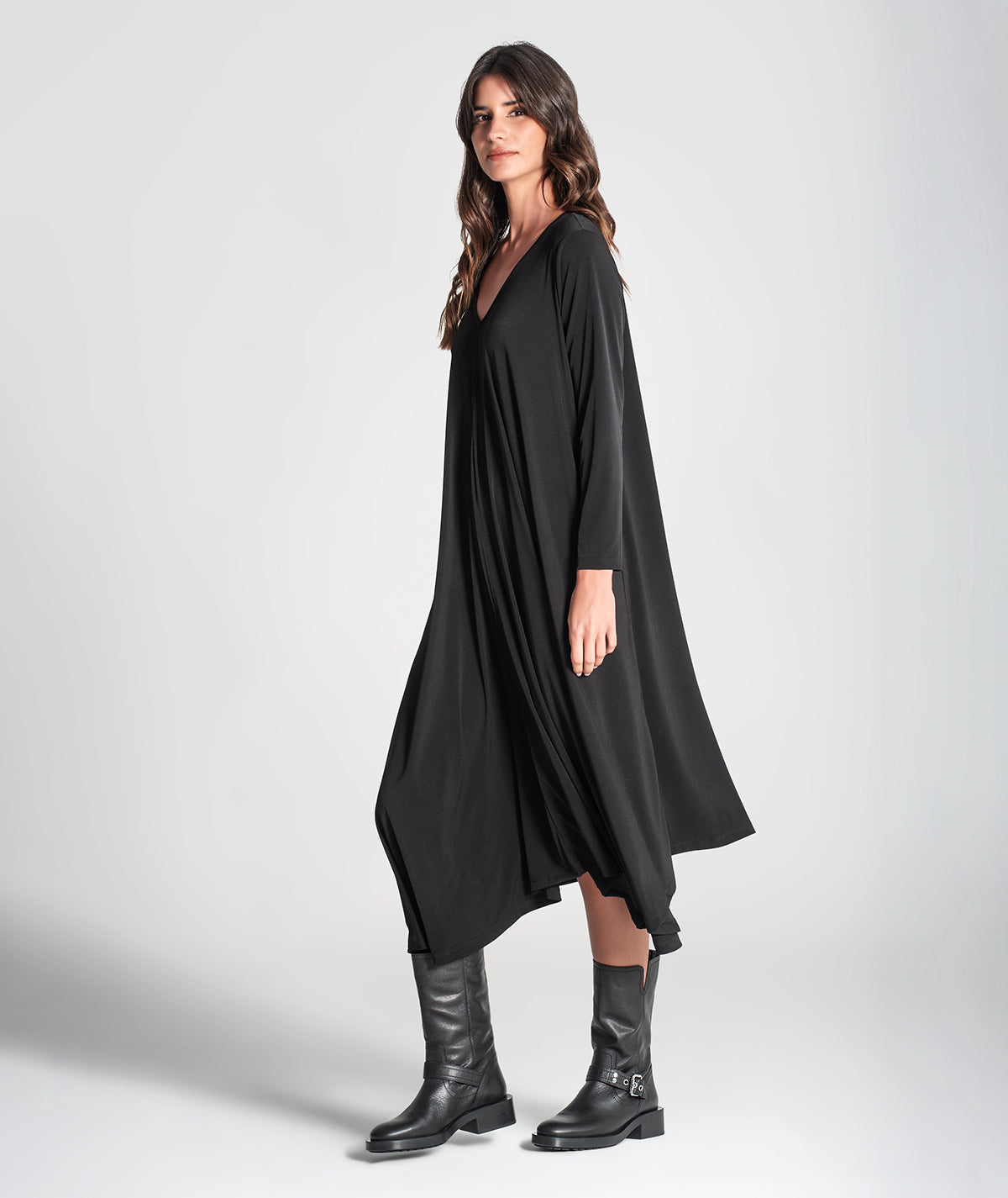 Vestido decote em v 6307