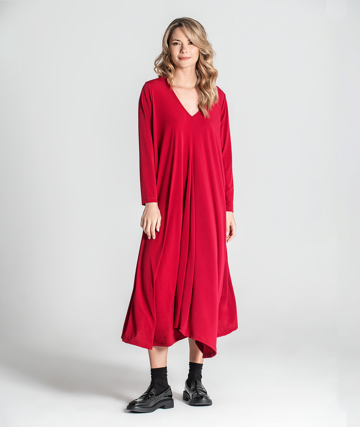 Vestido decote em v 6307