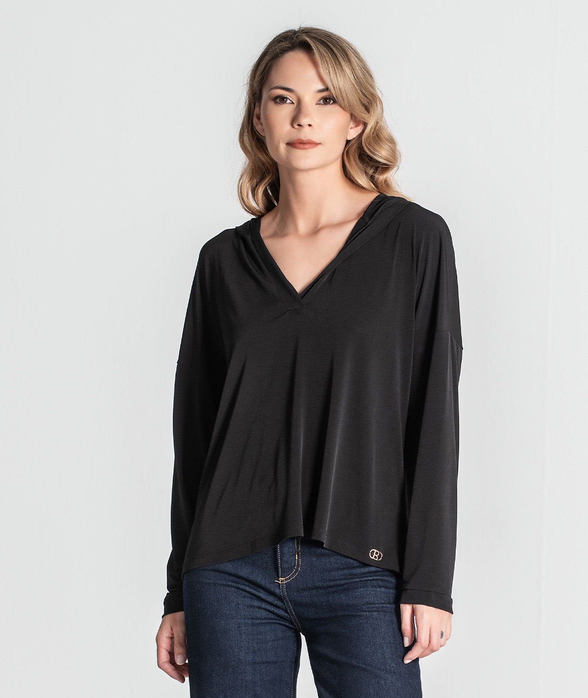 Blusa com capucho 6311