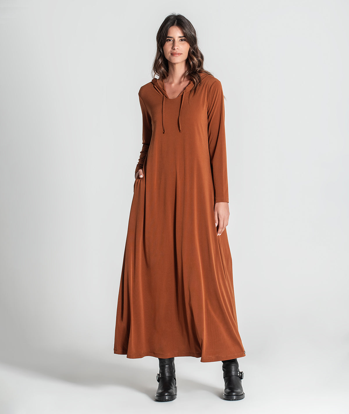 Vestido com capucho 6312