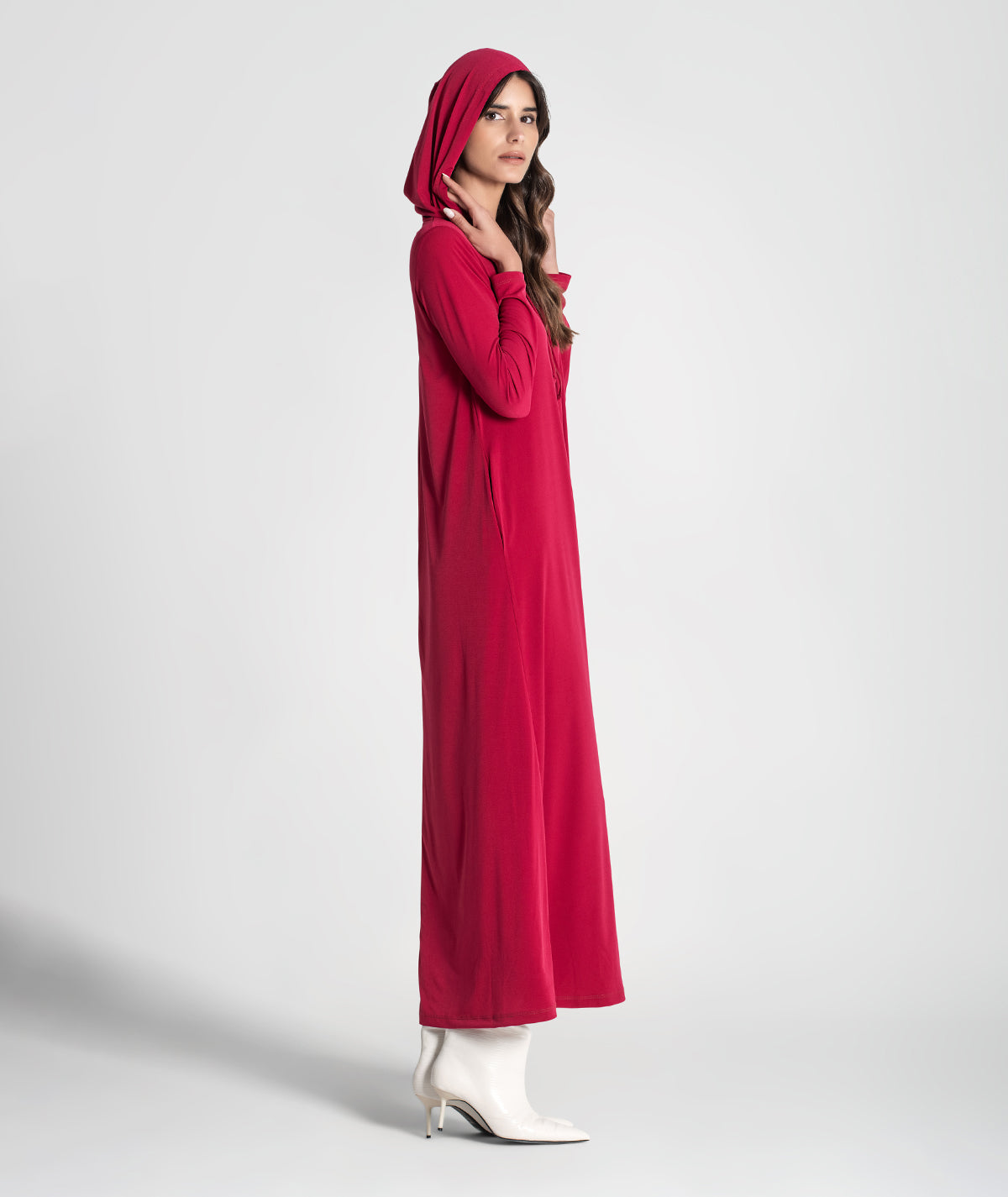 Vestido com capucho 6312