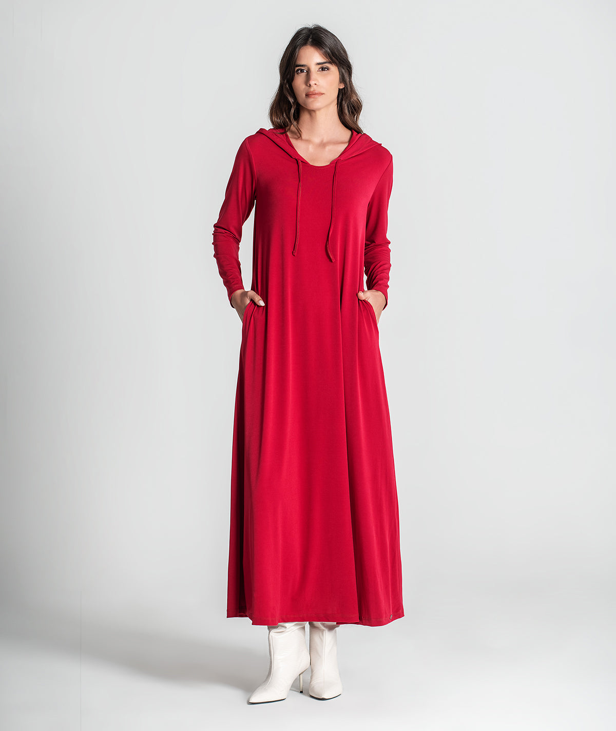 Vestido com capucho 6312