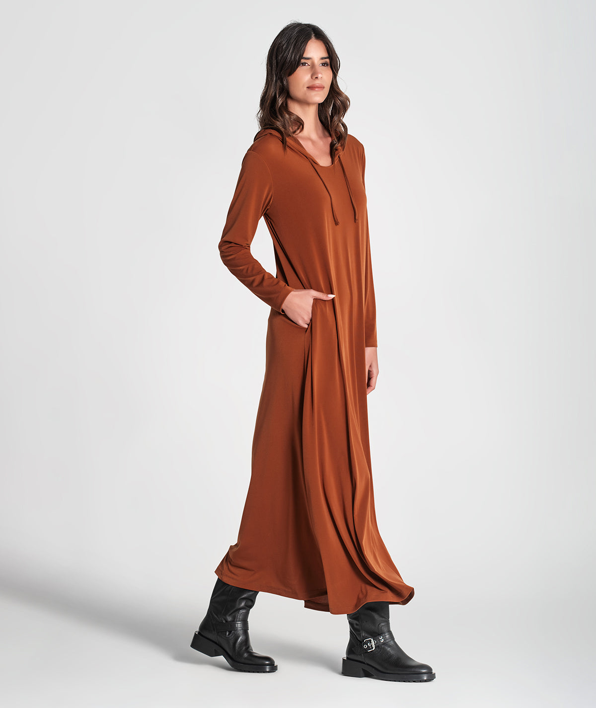 Vestido com capucho 6312