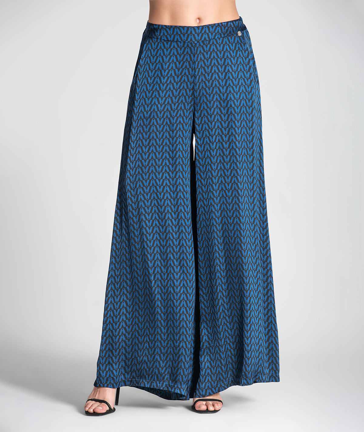 Calças com padrão geométrico 6336