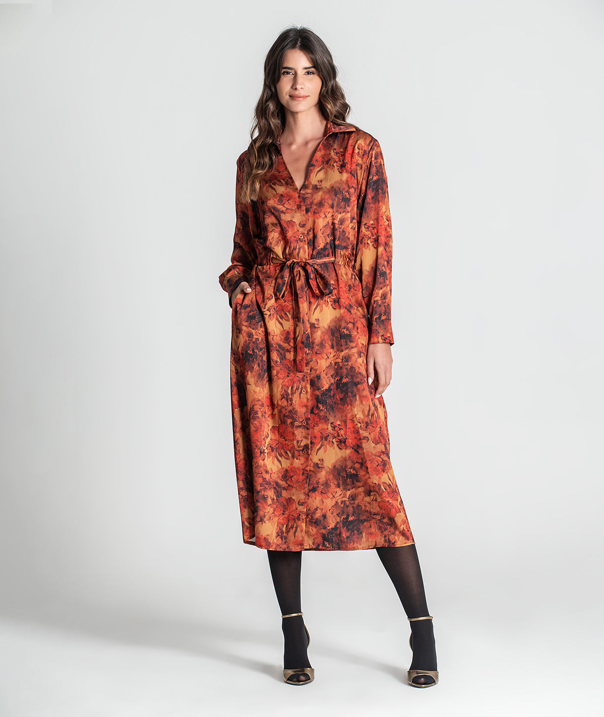 Vestido com padrão 6338