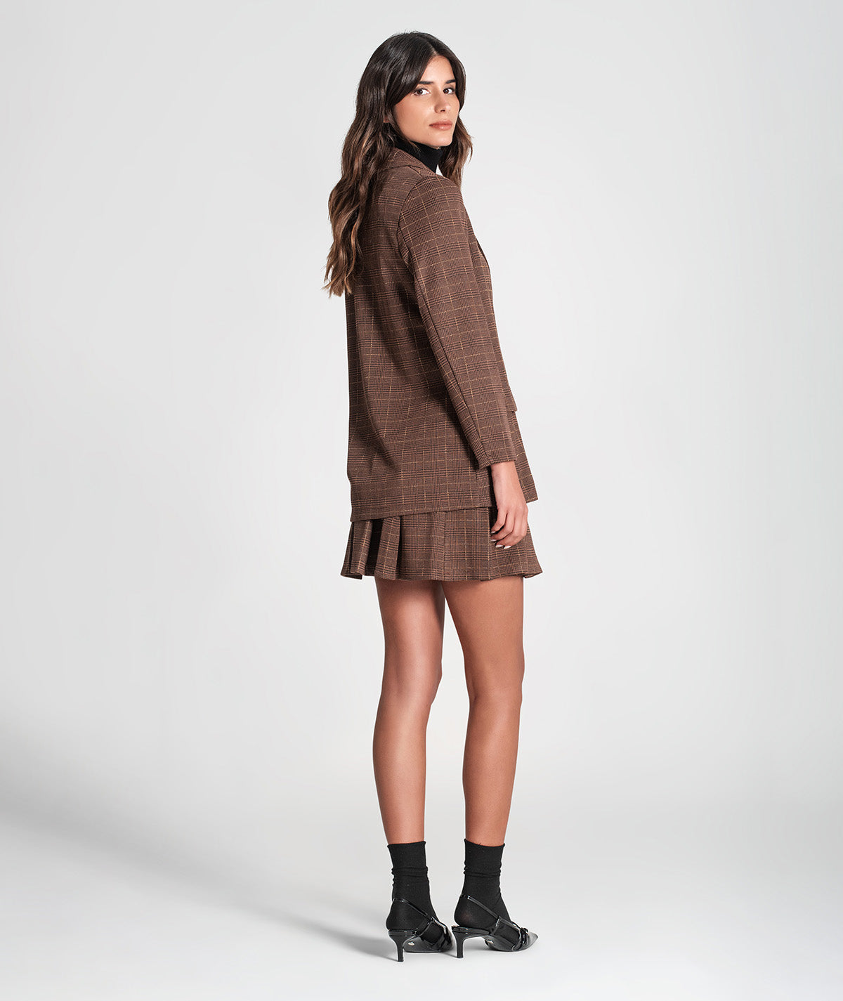 Blazer pied-de-poule 6341