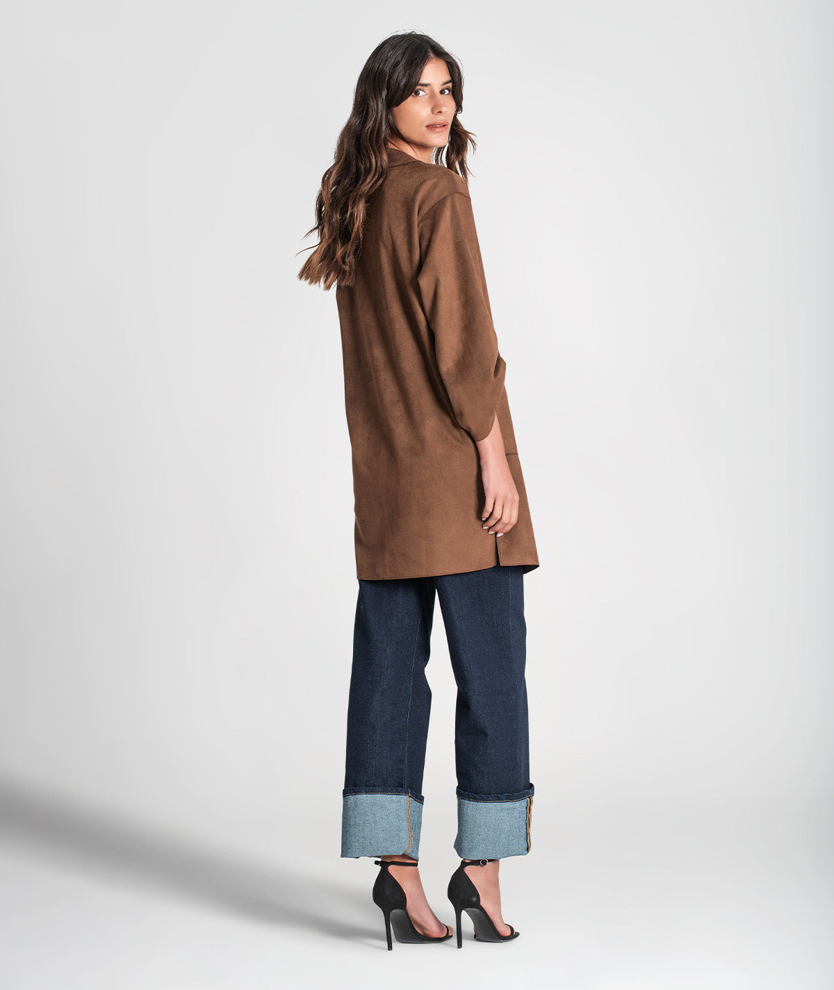 Casaco curto com botões 6345