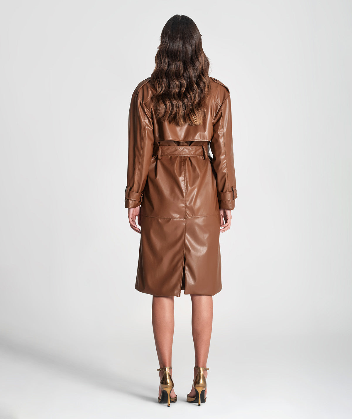 Trench coat com cinto amovível 6362