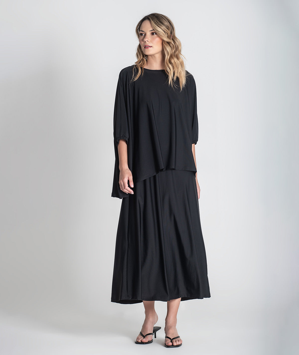 Camisola oversize decote redondo 6364