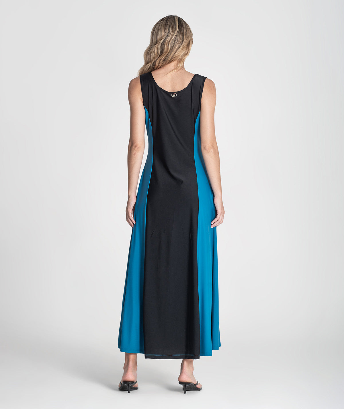 Vestido colorblock 6372