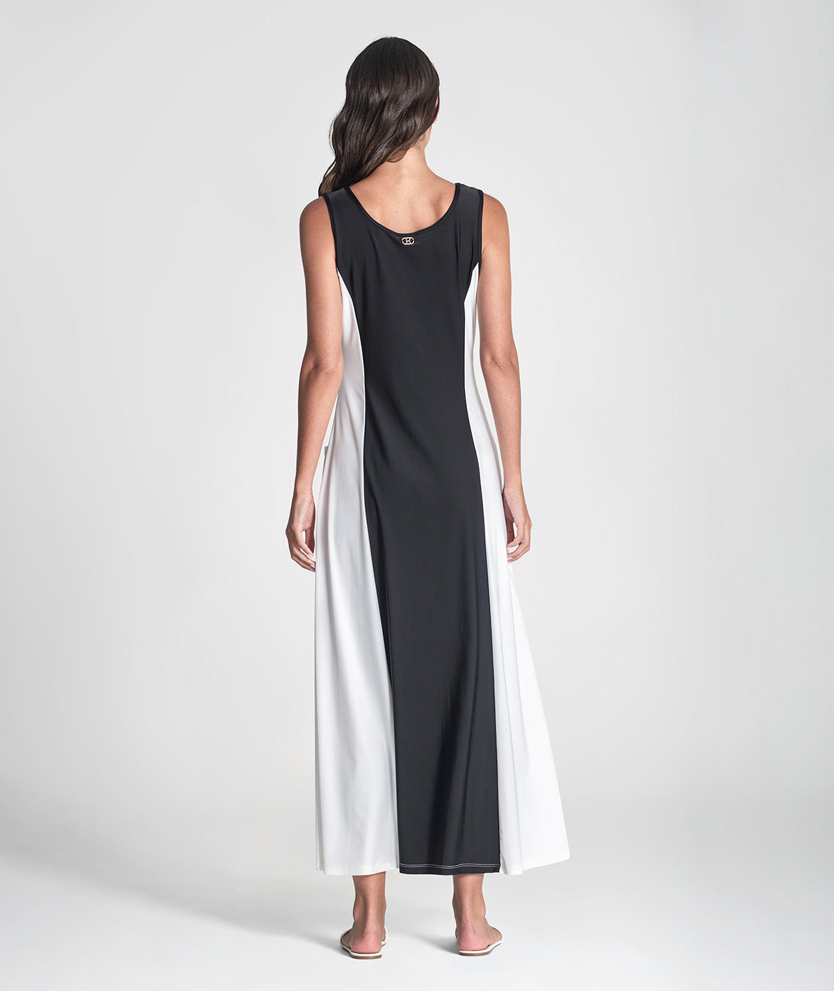 Vestido colorblock 6372