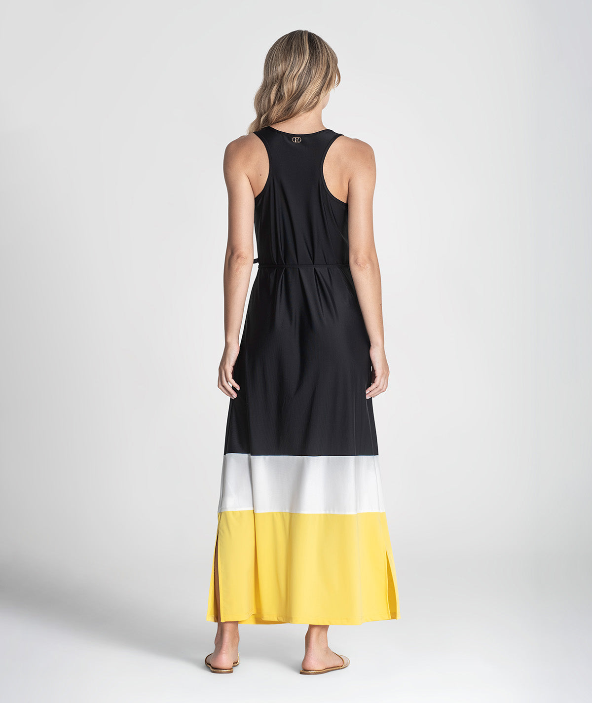 Vestido tricolor 6373