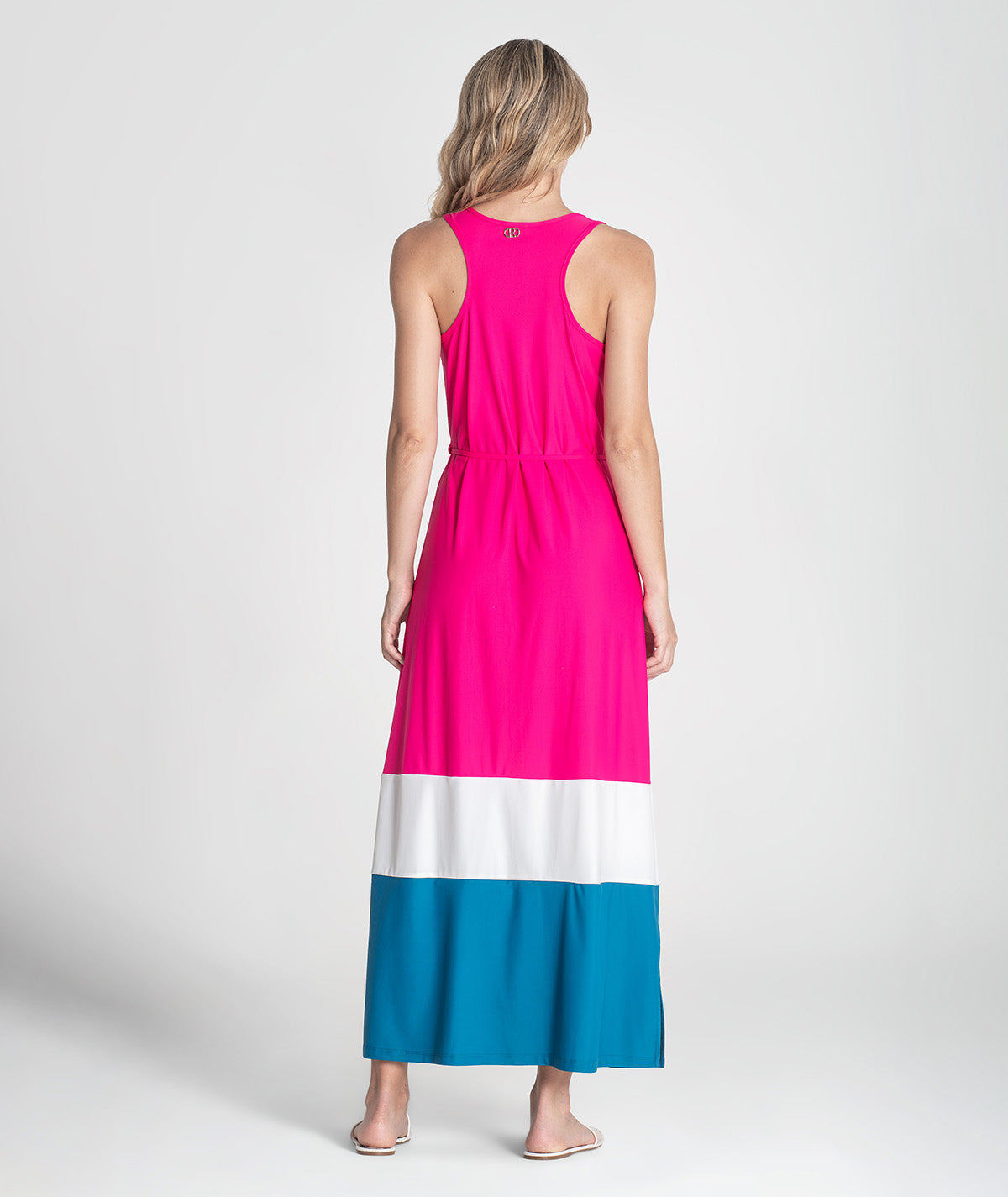 Vestido tricolor 6373