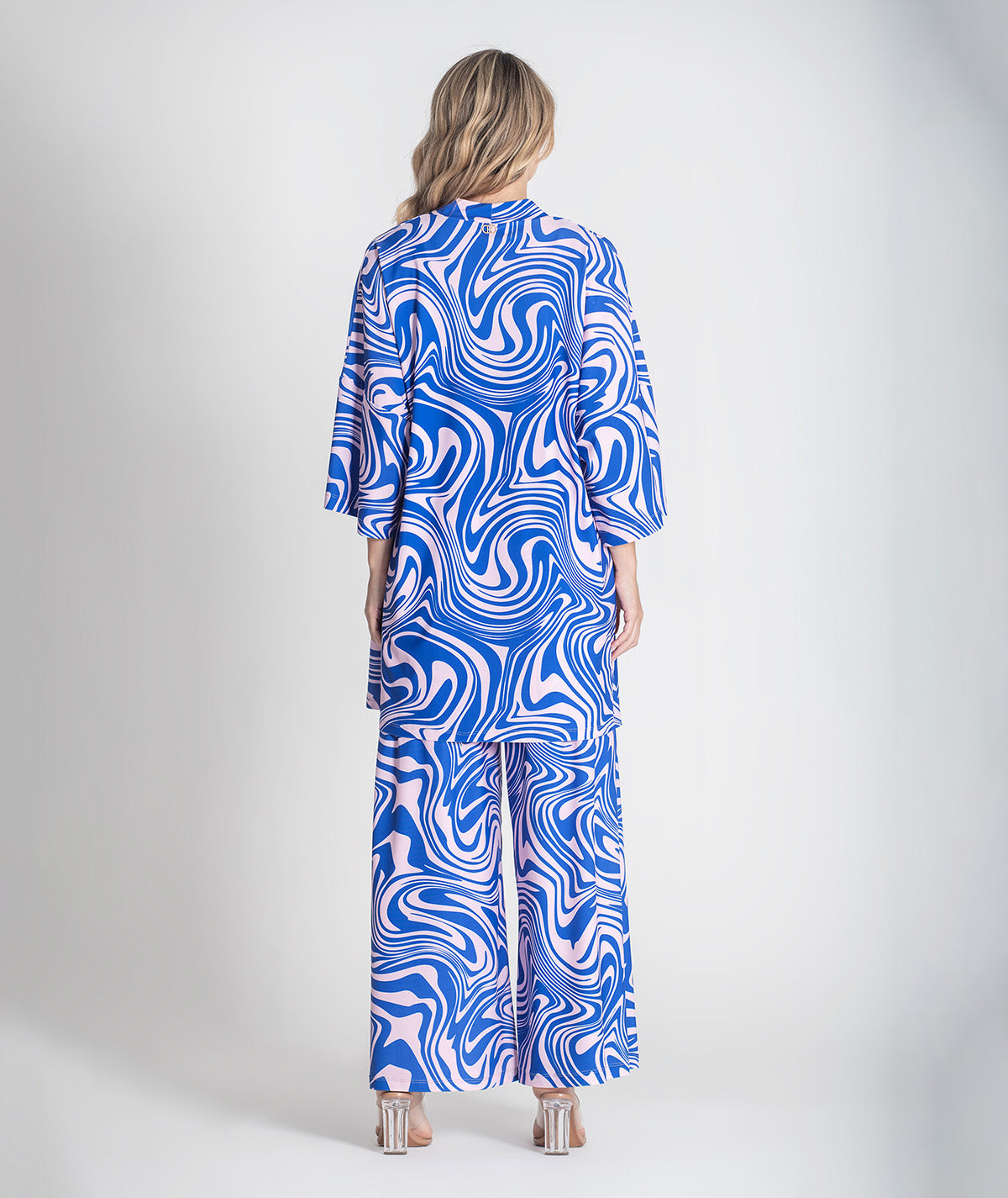 Casaco oversize com estampado mancha 6377