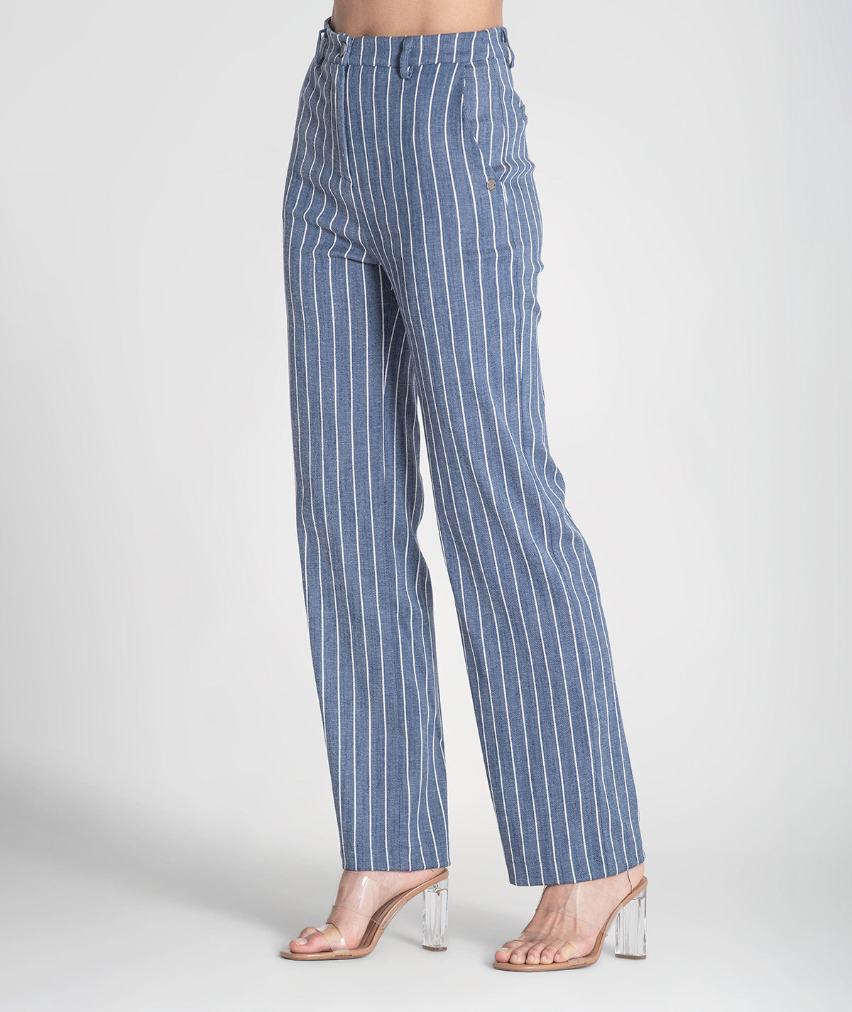 Calças riscas 6401