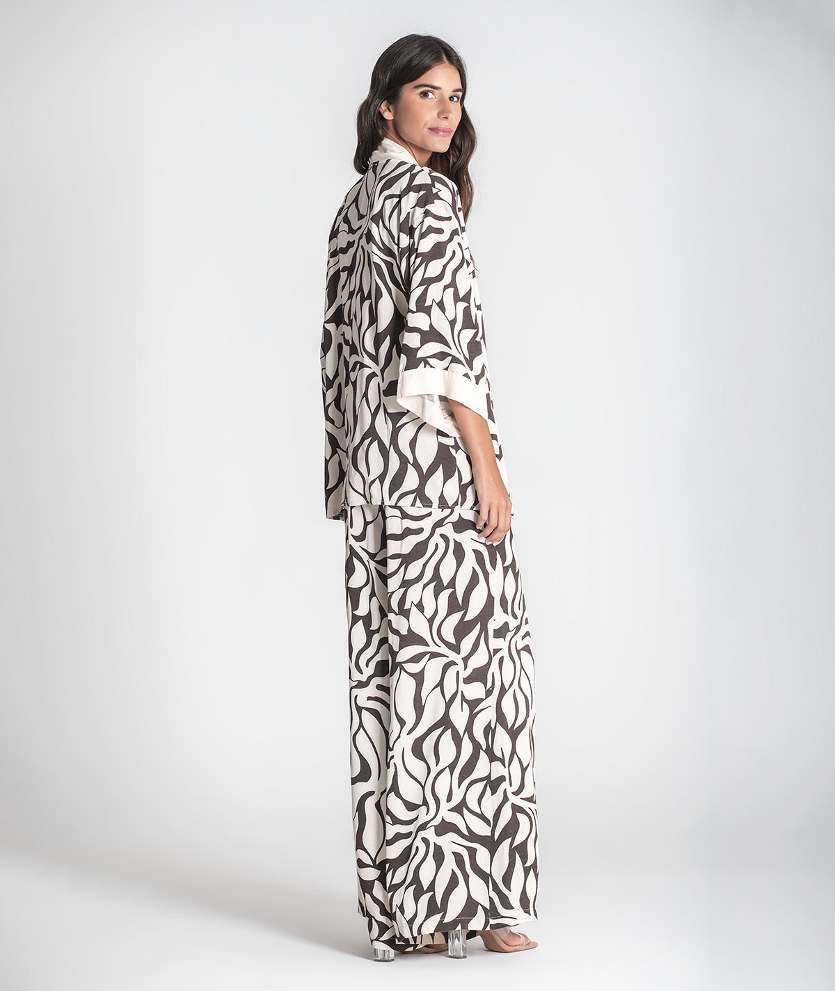 Kimono com padrão 6407