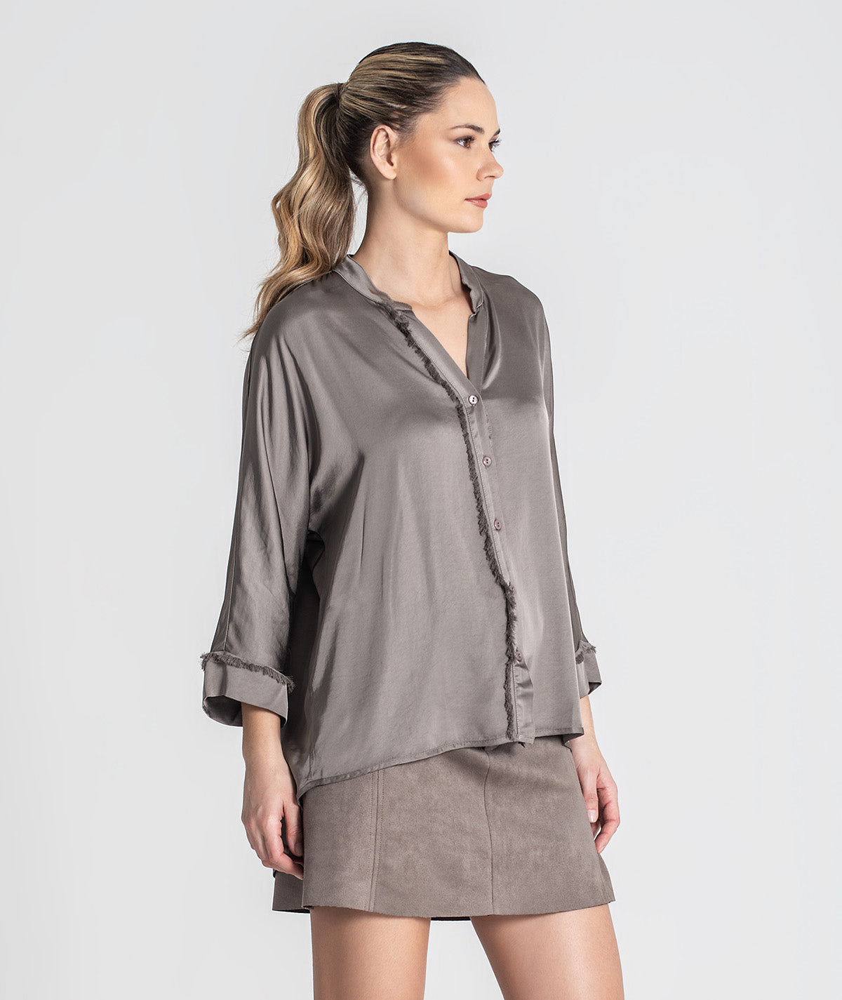 Camisa com botões 6419