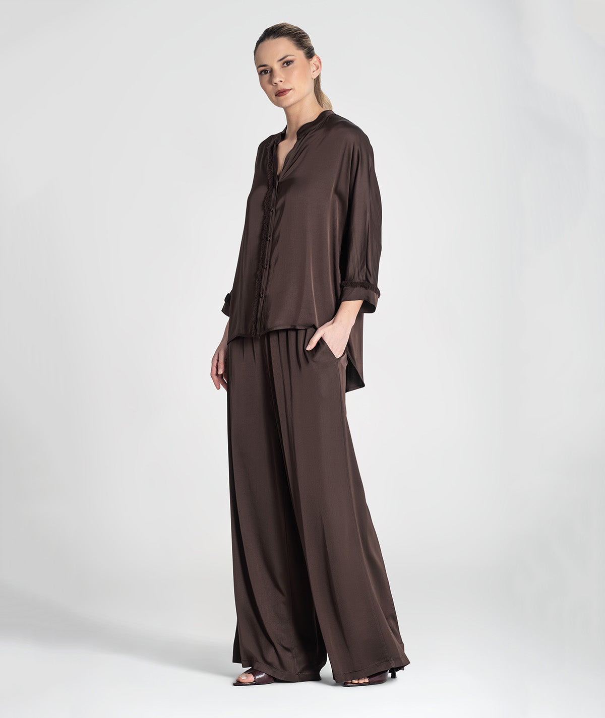 Camisa com botões 6419