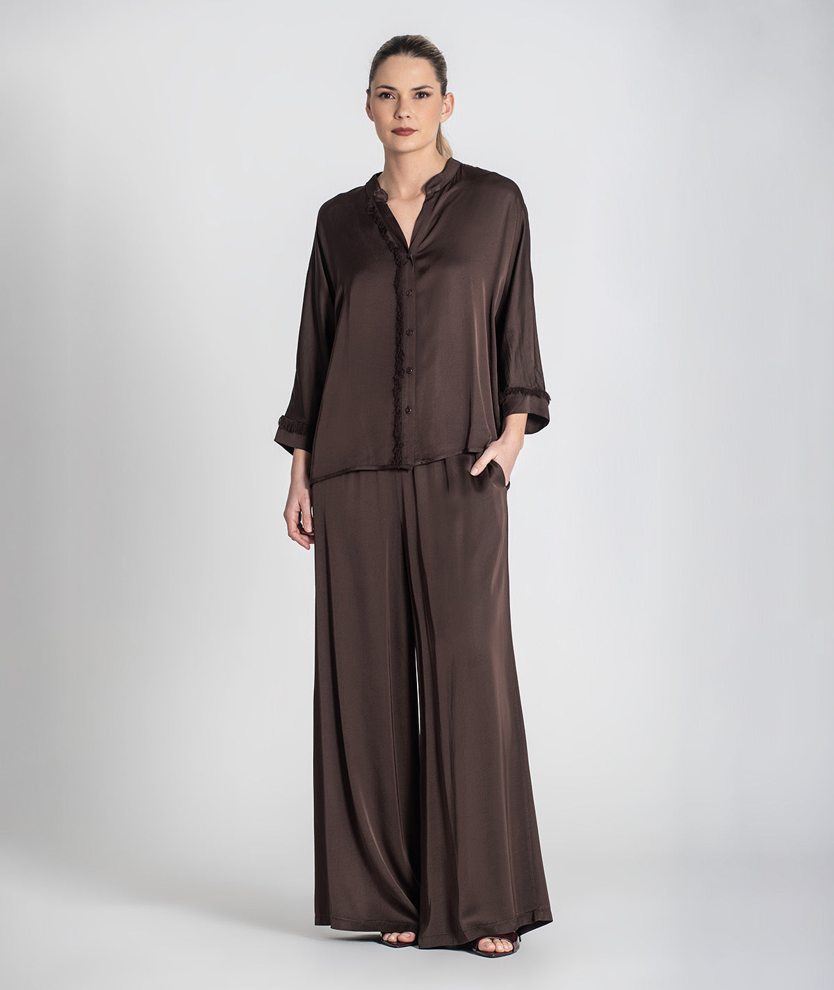 Camisa com botões 6419