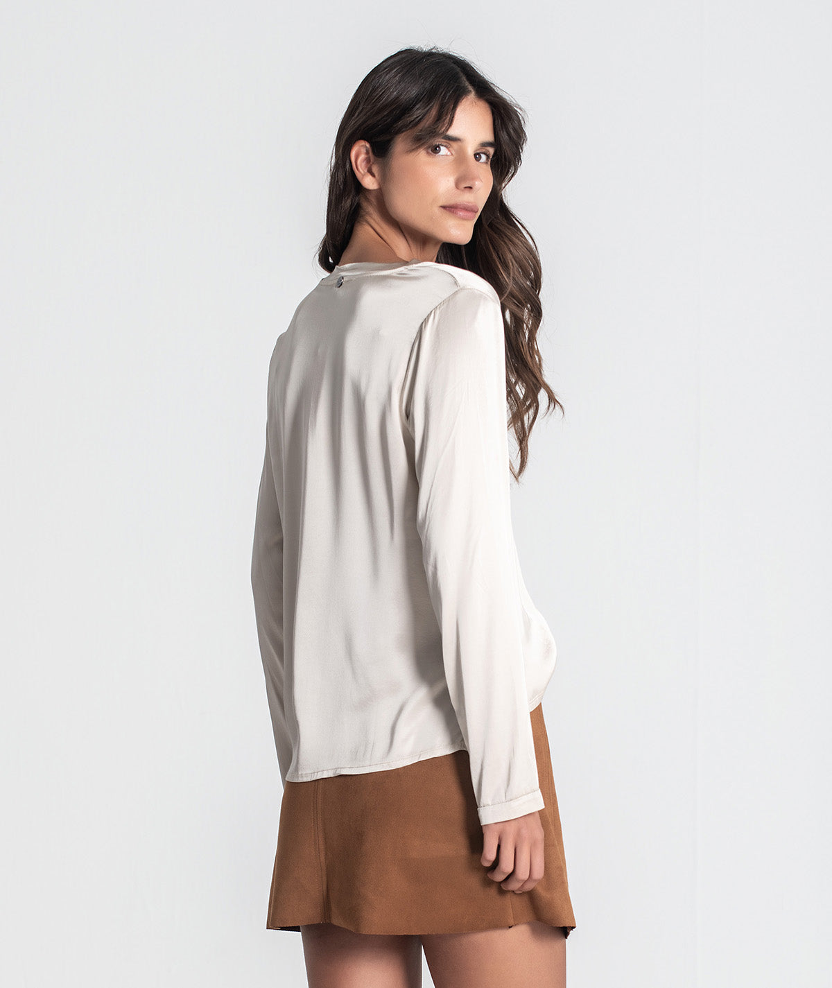 Blusa decote em v 6420