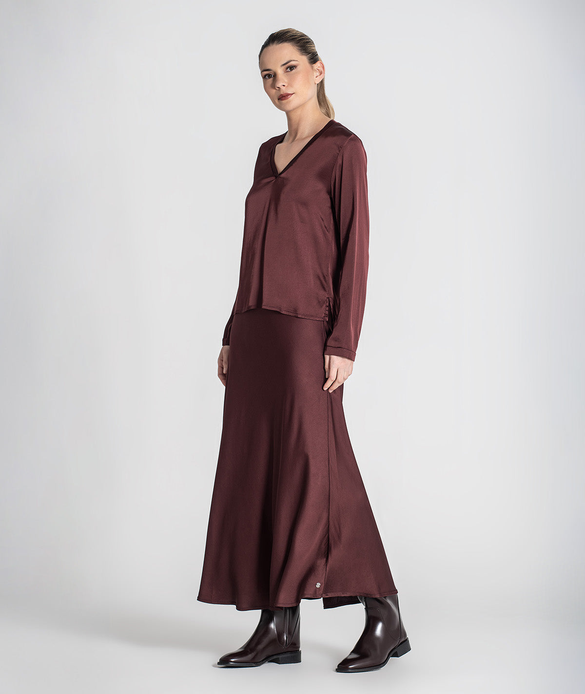 Blusa decote em v 6420