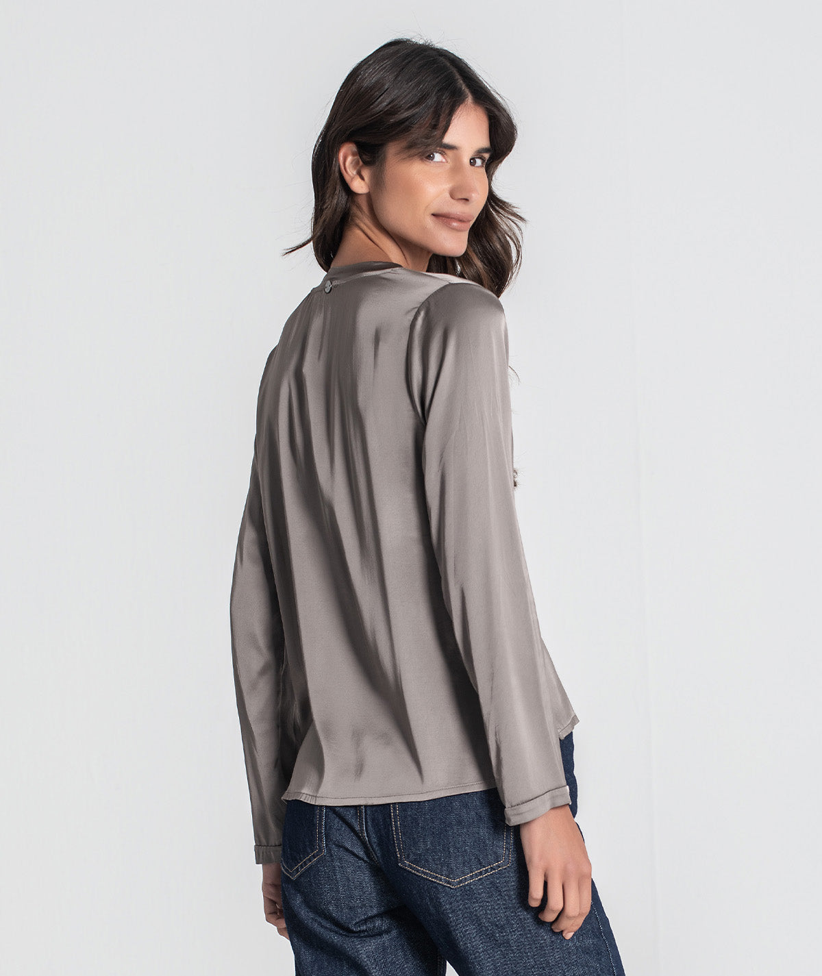 Blusa decote em v 6420