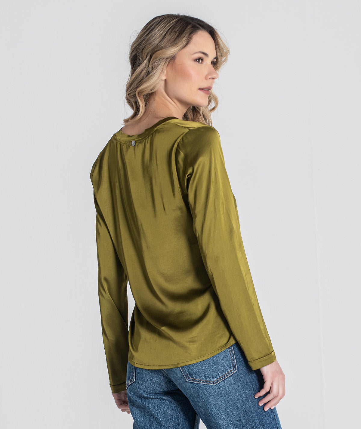 Blusa decote em v 6420
